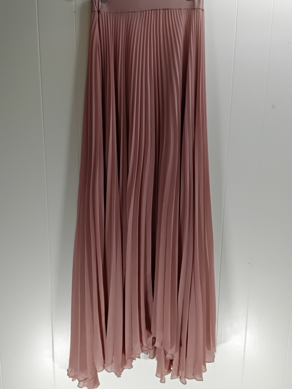 Love Culture Pleated Maxi Skirt - Dusty Blush - Picture 3 of 6